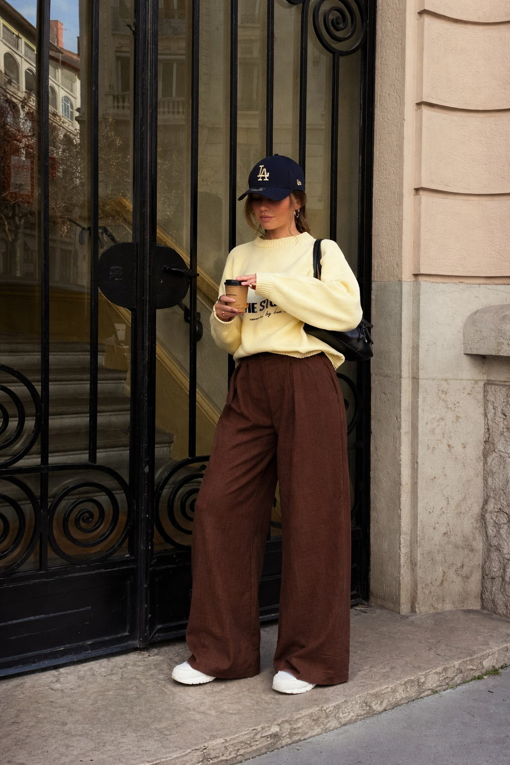 Espresso Linen Pants