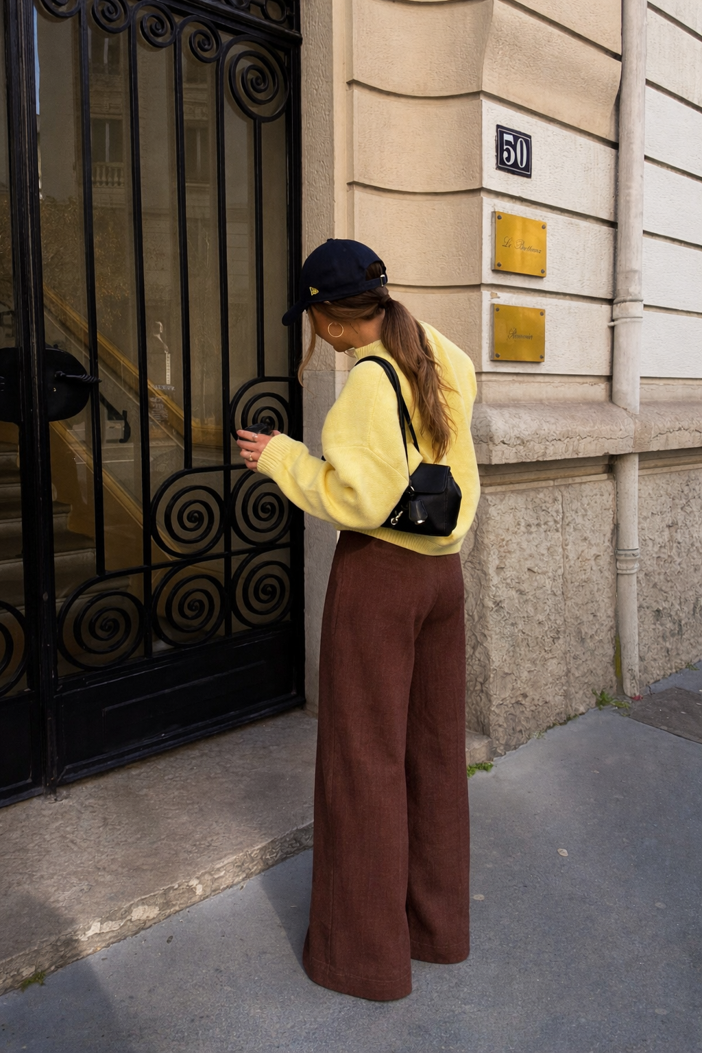 Espresso Linen Pants